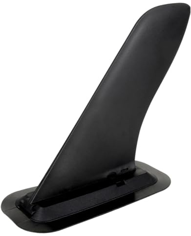 LOOEEL Surfing Fins,Inflatable Paddle Board Fins,9/10''SUP Single Center Fin with Base,Detachable Fin Dock Tail Fin for Long Board Paddle Board Surfboard Surfing Kayak Fin.