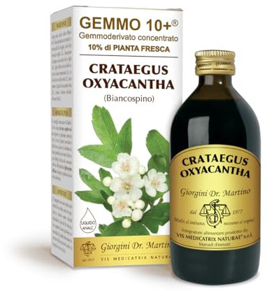 Dr Giorgini Integratore Alimentare, Biancospino Gemmoderivato Concentrato Liquido Analcoolico - 200 ml