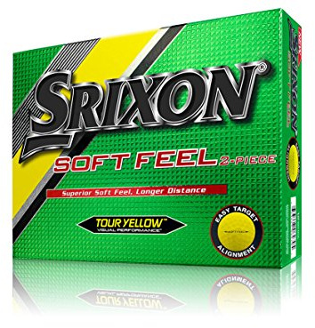 Srixon - Palline da golf 2016 (una dozzina), Uomo, Giallo (Tour Yellow)