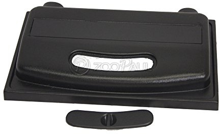 ZooPaul Couvercle d'aquarium à LED, noir, 80 x 30 cm, pour éclairage terrarium