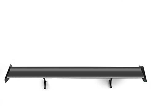Artudatech GT Heckspoiler Auto-Flügelspoiler Universal, Aluminium Schrägheck Spoiler Flügel Heckflügel Verstellbar GT Spoilerflügel Rennspoiler Rear Spoiler, Schwarz
