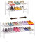 Wooruy Schuhe schuhregal mit schuhregal für Wohnzimmer aus Metall für bis Organizer für Flur Schlafzimmer schuhaufbewahrung aus Metall für Ebenen schuhaufbewahrung Schuh Organizer (2-Tier, weiß)