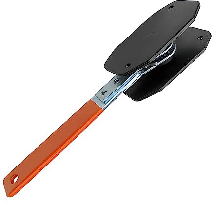CGEAMDY Llave para Compresor De Pistón De Freno, Llave Compresor Pistón, Esparcidor Pistón Freno Trinquete, Herramienta Prensa Pinza Freno, Accesorios Prensa para Reparación De Coche (Naranja)