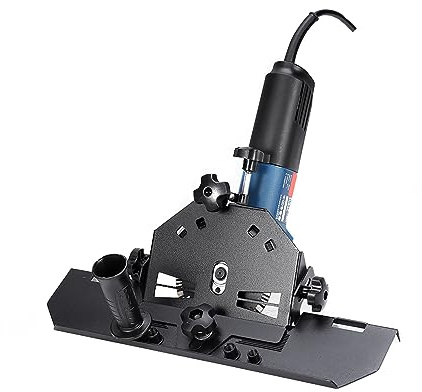 Mrisata Máquina biseladora de Azulejos de cerámica de 45 Grados, Herramienta de Corte de aleación de Aluminio para Amoladora Angular (máquina de Biselado de Azulejos)