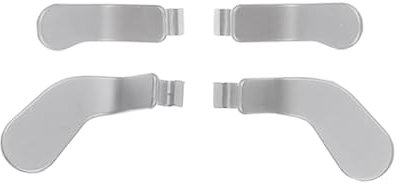 LiXiongBao 4 Paddle per Controller Elite per Xbox Elite Controller Series 2, Paddle Metallici Intercambiabili e Blocchi per Grilletto di Ricambio per Xbox Elite Series 2 Core (Argento)