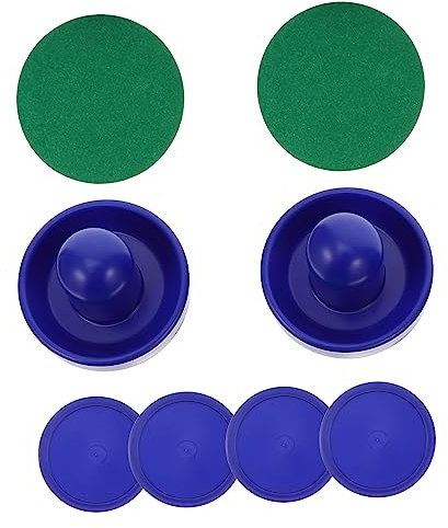 GALPADA Airhockey-schläger Und Pucks Ersatz Für Spiel Tische Mit Hockey-teilen Und Zubehör Für Schiebereiher Und Puck