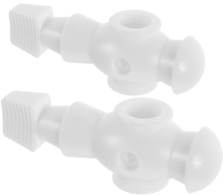 Warmhm 2 Stück Fußballmaschine-Puppe Kickerfiguren Tisch Teile Spieler Ersatzteil Für Eine Fußballmaschine Männer Ersatz-kickerstangen Zubehör Harz Weiß