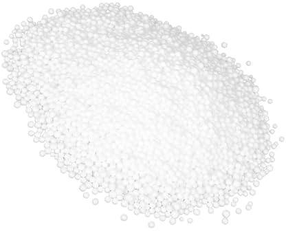 Healeved 1sacchetto Palline di Polistirolo Espanso Bianche per Imbottitura di Poltrone Sacco Cuscini e Giocattoli Fai da Te di Perline di Schiuma Artigianale per Progetti di Casa