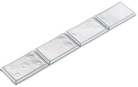 Hofmann Power Weight Typ361 silber 45g Klebegewichte Leichtmetallfelgen, 50er Pack