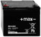 Batteria Long U1-36NE, 12 V 36 Ah AGM, al piombo come la batteria 34 Ah 41 Ah, non necessita di manutenzione