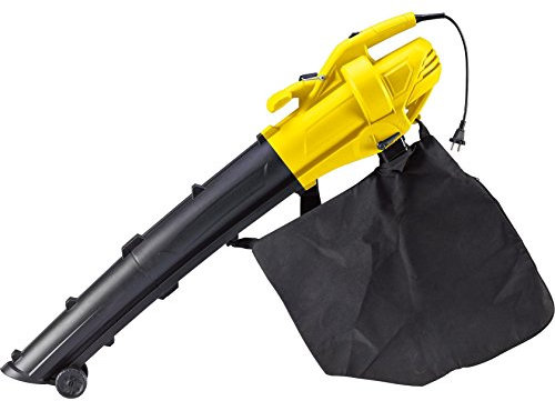 Syntrox Germany 2600 Watt Compact 3 in 1 Laubsauger Laubbläser Häcksler mit Fangsack