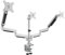 RICOO Support PC 3 Ecrans TS9911 Orientable Inclinable Moniteur 15-29 Pouces (33-69cm) Fix ation de Bureau Pince de Table VESA
