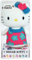 Jemini 024062 Hello Kitty Peluche +/-11 cm mit Bluetooth-Lautsprecher – zufällige Lieferung: Kleid in Rosa oder Blau, Mehrfarbig