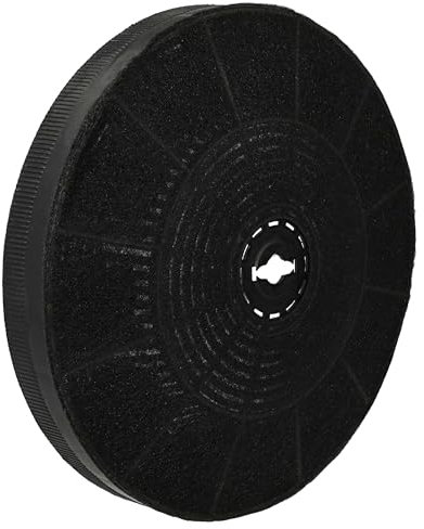 vhbw Filtre à charbon actif universel pour hotte de cuisine, diamètre 19 cm