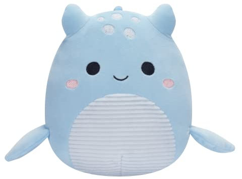 Squishmallows SQCR02393 - Lune das Loch Ness Monster 19 cm, offizielles Kelly Toys Plüsch, superweiches Kuscheltier