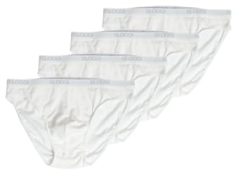 Sloggi Slip Bassi Uomo Men Basic Mini 4P, Bianco 8