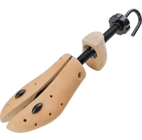 Hormas Para Zapatos，Hormas Para Zapatos Hombre Hormas de madera for zapatos, forma ajustable for mujeres y hombres, zapatos de madera, árbol, ensanchadores de zapatos profesionales, extensor Keeperr(S