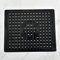 Ruikcoll Alfombrilla de Goma para Fregadero de Cocina y baño, Color Negro, 31 x 26 cm, 2 Unidades