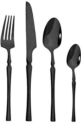 Ensemble de couverts, ensemble de vaisselle, ensemble de couverts, ensemble de vaisselle, ensemble de vaisselle, fourchette, couteau, cuillère en acier inoxydable, vaisselle de cuisine, argenterie bri