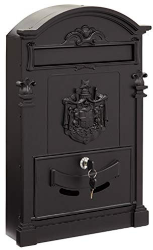 Arregui Maxi Residential Mailbox Aluminium Black