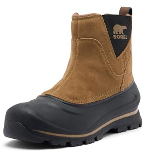 Sorel Buxton Pull On Boot WP, Stivali da Neve Impermeabili, Uomo, Delta/Black 2024/2025, 44.5 EU
