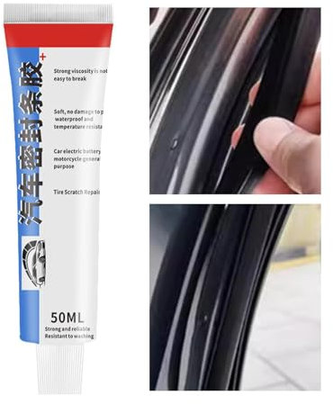 Weatherstrip Glue | 50ml Car Sealing Strip Adhesive,Efficient Window Sealant Glue for Rubber Strip, High Bond Strength Car Windshield Sealant