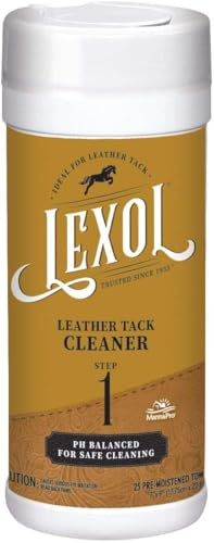 Manna Pro Lexol Leather Cleaner 25-Moistened Quick Wipes