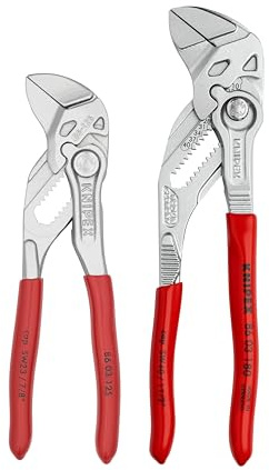 Knipex Tools 9K 00 80 121 US Small Pliers Wrench Tool Set (2 Piece)