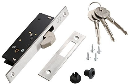 GLK 415BP Cerradura de Embutir, Gris