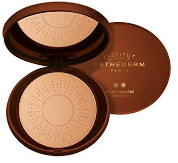 Institut Esthederm - Terra Abbronzante con Protezione Sole Moderato - Sublima e Protegge la Pelle - Abbronzatura Luminosa per Tutto l’Anno - Astuccio 15 g