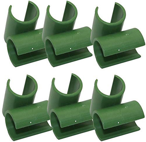 30 Stück Garten Spalier Pflanzen Verbinder Kreuz Clip Für Tomatenkäfig 11 Mm Pflanzstäbe Stabverbinder Multifunktionsclip, Pflanzstabbefestigung, Stabverbindung, Clip Für Pflanzen Sicherung