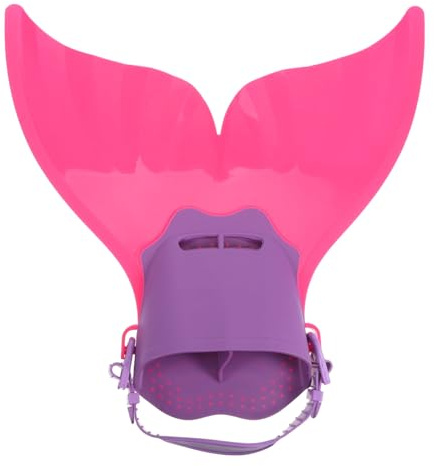Kisangel Mermaid Flippers for Kids Swimming Training Fins Snorkeling Diving Foot Flipper Water Sports Tool Comfortable Durable 15.74X15.74X5.90In