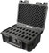 Cavol AC03 Messerkoffer für 24 Klappmesser Case-IPX7 Wasserdicht Heavy Duty Taschenmesser Lagerung Hard Case Box Storage Organizer,Klappmesser Kollektion Schutzhülle(schwarz)