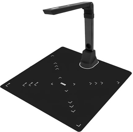 Portabel Bokskanner Med Dokumentkamera För Lärare Och Arkivarier – HD-Upplösning, Automatisk Sidkorrigering Och Tre Nivåer LED-Ljus