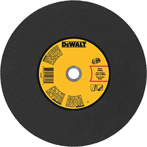 DEWALT DWA8031 20mm Metal Port Saw Cut-Off Wheel, 14-Inch X 1/8-Inch