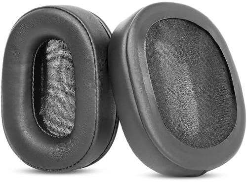 Replacement Cushions Compatible with Audio-Technica ATH-MSR7 ATH-MSR7BK Headphone Earpads Pillow Earmuffs Cover(Black)