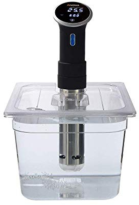 Sous Vide Tools Contenitore per la Cottura Sottovuoto da 11.6 Litri, in Policarbonato, con Coperchio su Misura Adatto per il Termocircolatore Anova Sous Vide