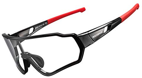ROCKBROS Photochromic Sunglasses for Men Women Cycling Glasses Safety Sport UV Protection Transitions Driving Fishing Cycling Outdoor Sports