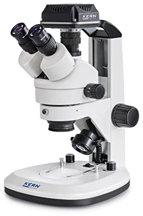 Kern OZL 468C825 Stéréomicroscope trinoculaire 45 x lumière réfléchie, lumière transmise