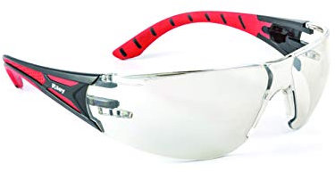 Riley Stream Safety Glasses for Work – Anti-Fog, Scratch-Resistant Protective Work, Sports & Cycling Glasses with UV Protection, Non-Slip Grips & Wrap-Around Lenses for Eye Protection