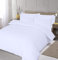 Home Living NON IRON Luxury Easycare Plain Dyed Duvet Cover & Pillow Case(s) Bedding Set (White, Single)