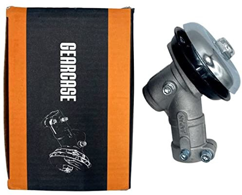 Cabezal del Reductor de Caja de Cambios para 26mm y 9 Spline Funciona para Varios cortacespedes y desbrosadoras desbrosadora. Ideal para Recortadora de césped, Piezas de cortacésped de desbrozadora