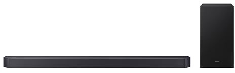 SAMSUNG HW-Q600F/ZC 3.1.2 ch Soundbar, Subwoofer, Dolby Atmos, Q-Symphony, HDMI 2.1, eARC, Bluetooth - [Canada] (2025)