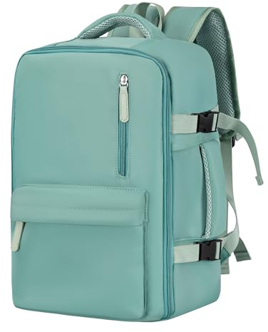 T-LOVENDO.ES Mochila de Viaje Cabina Avión, Equipaje de Mano Bajo el Asiento, 40x20x25 cm, 20L, para Ryanair, con Puerto de Carga USB, Maleta de Vuelo, Negocios, Trabajo, Escuela
