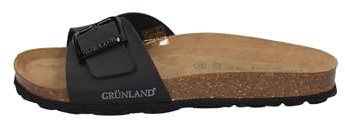 Grunland Ciabatta Eco-Friendly | Sara CB0722 Nero-Nero 38