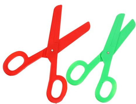 UKCOCO 2pièces Ciseaux Plastique Réalistes Accessoires De Costume Pour Cosplay Et Performances Décorations De Scène Ciseaux Géants Amusants