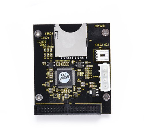 Mustpoint SD SDHC MMC to 3.5 40Pin Male IDE Adapter Card Big PCB SD-3.5 IDE