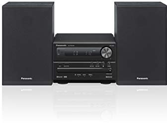 Panasonic SC-PM250BEGK Micro Hi-Fi de 2 Canales, Radio Digital Dab+, Reproductor de CD, Bluetooth, USB, Audio, Graves Ricos y Sonido Claro, diseño Compacto y Elegante, Color Negro