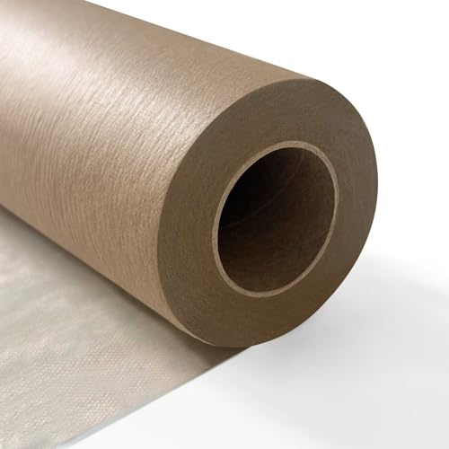 Longing Home Tischläufer Tischband 0.3 × 50M, 10g/㎡, Hellbraun