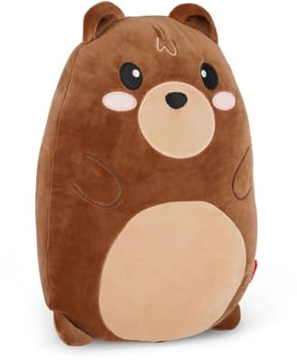 Legami - Kissen Super Soft! Teddy Bear Thema, Super weich, Geschenkidee, 28x42 cm, Teddybär